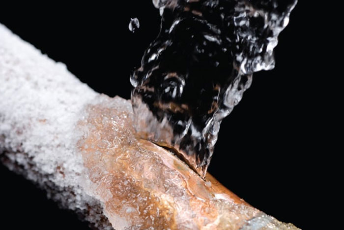 Frozen Pipe Repair